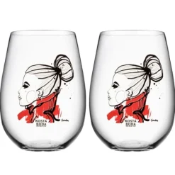 Kosta Boda All About You Vattenglas Want You 57cl, 2-pack -