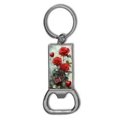 Alla Hjärtans Dag Oljemålning Flasköppnare