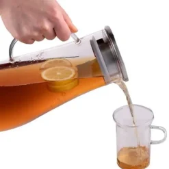 Karaffer-Alpina - Karaff med borosilikatglashandtag 1,4 l - 8711252018553