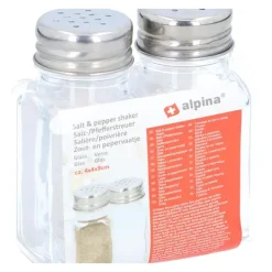 Salt- & Pepparströare-Alpina - Salt and pepper shakers in glass 2 pc.