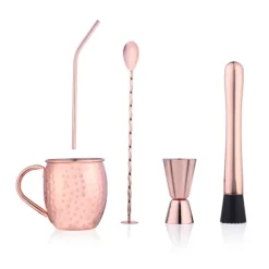 Verktygsset För Drinkar-Alpina Cocktailset Moscow Mule - Gåvoask