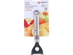 Matskalare & Urkärningsverktyg-Alpina skalare 18,5 cm stål svart/silver
