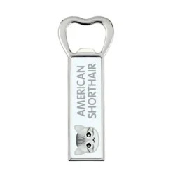 Amerikansk korthår - öppnare med grafik och inskriptionen av varumärket Art-Dog