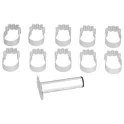 Ananas formad kakform i rostfritt stål för att baka månkakor, kakor, bakverk och fondant