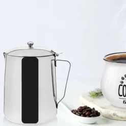 Kaffe- & Tekannor-ANETT 700 ml stålkanna med lock