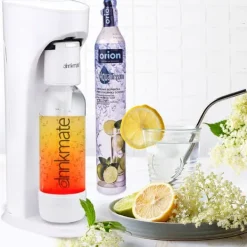 AquaDream vit kolsyrat vatten sifon mättnadspatron set