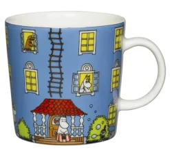 Arabia Mumin Mugg Muminhus 30 cl Blå