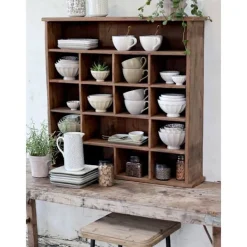 Chic Antique Arés Kopp med mönster i Fransk Grå