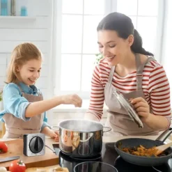 Äggklockor-Auledio kökstimer, kockens matlagning timer klocka med högt larm, inga batterier krävs