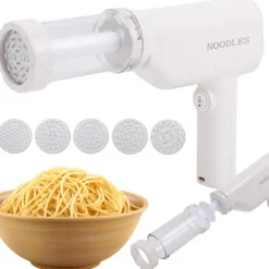 Pastamaskiner-Automatisk 5-i-1-maskin - Tryckluftspistol