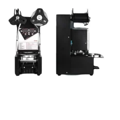 Dryckesautomater-Automatisk koppförslutningsmaskin, dubbla driftslägen, läckagesäker teknik,svart