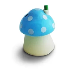 Salt- & Pepparströare-Automatisk tandpetare med svampform i grön färg