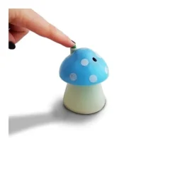 Salt- & Pepparströare-Automatisk tandpetare med svampform i grön färg