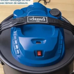 AVC25 asksugare - 20L tank - 1300W - Scheppach