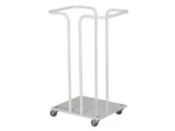 Avfallsbehållare med wellpapp vit för 110 liter, 1 st