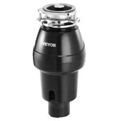 Avfallskvarn, 18.5x18.5x37 cm, rostfritt stål