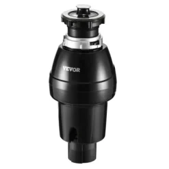 Avfallskvarn, 18,5x18,5x39,5 cm, rostfritt stål