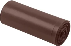 Soppåsar-Avfallspåsar 120 L, bruna, 35 mic, 10 st.