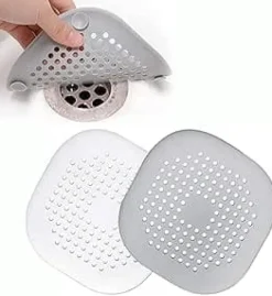 Durkslag & Silar-Avloppssil - 2-pack - Silikon - För Diskho & Duscha