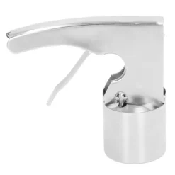 Avtryckarstyrd glassskopa i rostfritt stål - Vintage Kitchen Essential