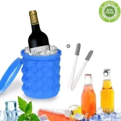 Bac för isbitar - IRLDE - Ice Genie - Silikon - Stort format - Perfekt för cocktails