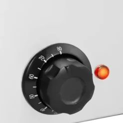 Matuppvärmare-Bain marie elvärmare med kran 4 x GN 1/4 600 W