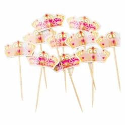 Utrustning För Tårtdekoration-Bakdekoration Krona 10-pack