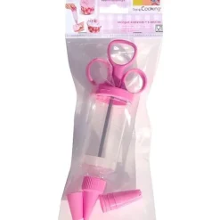 Bakerytillbehör - SCRAPCOOKING - Spritspåse + 6 tyllar - Lätt att använda