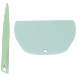 Bakning Frigöringskniv Plast degskrapa Kaka Bakverktyg för att göra bröd pizzakaka grön