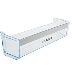 Bosch Kylskåp-Balkonghylla för och SIEMENS kylskåp - Vit - 12x47x10 cm