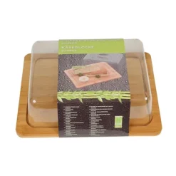Bamboo cheese board with lid