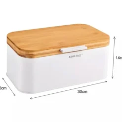 BAMBU OCH STÅL BRÖDSLÅDA KINGHOFF KH-1795