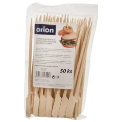 Bambu-burgertandpetare 15 cm 50 st.