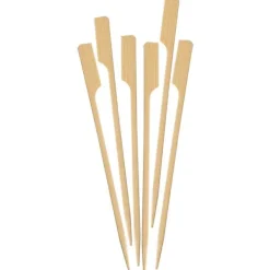 Bambu-burgertandpetare 15 cm 50 st.
