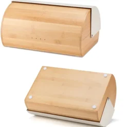 Bambus brödkorg E-6078 - Modern design i beige