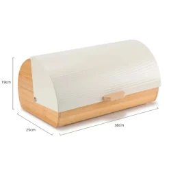 Bambus brödkorg E-6078 - Modern design i beige