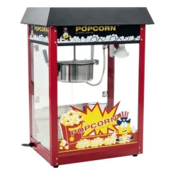 Popcornmaskiner-Bar popcornmaskin med svart tak