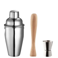 Dorre Barset Berry Shaker 3 delar rostfritt