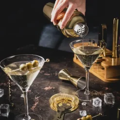 Verktygsset För Drinkar-Bartenderset 16 delar Shaker KLAUSBERG KB-7583 guld