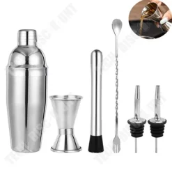 Bartenderset - TD® - Rostfritt stål 304 - 6 delar - 550ML - Multifunktionell