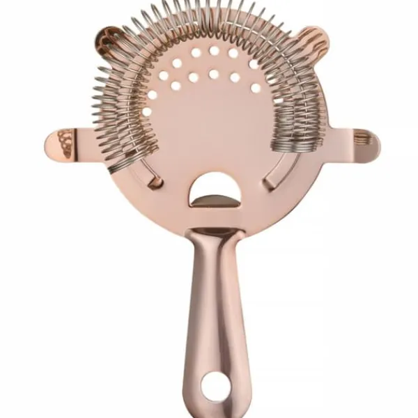 Bartenderset i ett rör, shaker, jigger, sil, muddler, sked - koppar