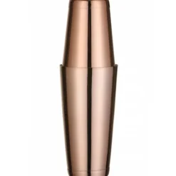 Bartenderset i ett rör, shaker, jigger, sil, muddler, sked - koppar