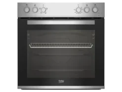 Beko BBUC12020X - Ugn med spisplatta - inbyggd - med självrengöring - rostfritt stål