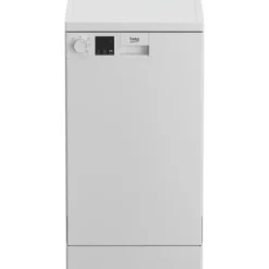 Beko Diskmaskiner-DVS05024W fristående diskmaskin - Standardmotor - 10 kuvert - L45cm - Vit - 49dB - Rostfri tank