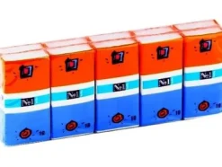 Bella Hygienic handkerchiefs, 3-ply 10x10 pcs