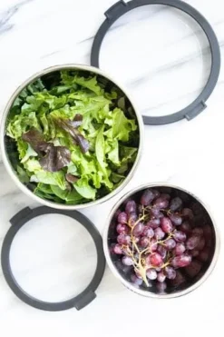 Dorre Belle Bunke rostfri m lock 2 st