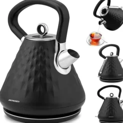 Vattenkokare-Berdsen BD-700 1,7L vattenkokare, svart