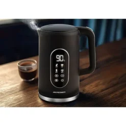 Vattenkokare-Berdsen BD-712 1,7l vattenkokare, svart och silver