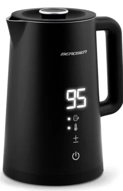 Vattenkokare-Berdsen BD-709 vattenkokare 1,7 l svart