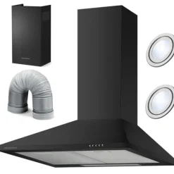 Berdsen BT-214 60 cm spiskåpa svart